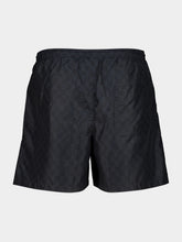 Gucci Black GG Print Swim Shorts