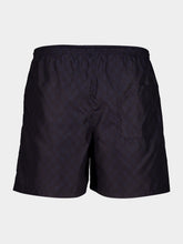 Gucci Dark Blue GG Print Swim Shorts