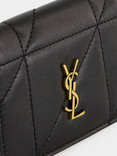 Saint Laurent Black Jamie Bi-Fold Lambskin Card Case