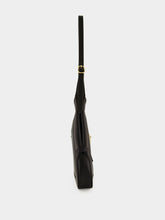 Gucci Black Leather Jackie 1961 Large Shoulder Bag