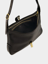 Gucci Black Leather Jackie 1961 Large Shoulder Bag