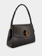 Gucci Black Bamboo Vendetta Medium Top Handle Bag