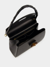 Gucci Black Bamboo Vendetta Medium Top Handle Bag