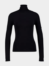 Gucci Black Seamless Stretch Nylon Jersey Top