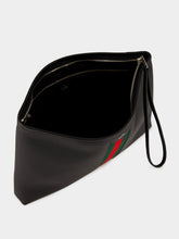 Gucci Black Calfskin Portfolio Pouch