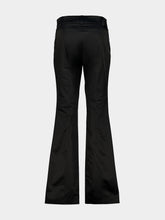 Gucci Black Stretch Duchesse Flared Trousers