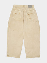 Balenciaga Beige Relaxed Fit Curved Cotton Jeans