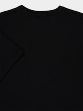 Auralee Black Lustre Boat Neck T-Shirt