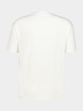 Auralee White Seamless Crew Neck Cotton T-Shirt