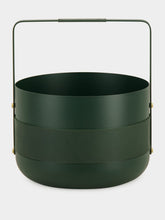 Eldvarm Emma Basket in Forest Green