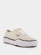 Maison Mihara Yasuhiro Baker OG White Suede Low-Top Sneakers