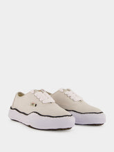 Maison Mihara Yasuhiro Baker OG White Suede Low-Top Sneakers