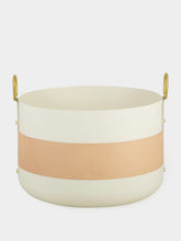 Eldvarm Emma Coated Steel Basket XL in Orange