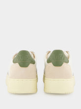 Autry White and Bronze Green Medalist Sneakers