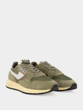 Autry Olive Night and Harbor Mist Reelwind Sneakers