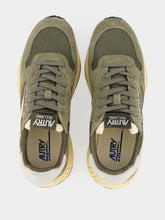 Autry Olive Night and Harbor Mist Reelwind Sneakers