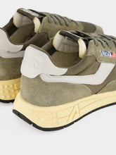 Autry Olive Night and Harbor Mist Reelwind Sneakers
