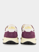 Autry White and Winter Bloom Reelwind Sneakers