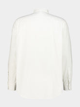 Auralee White Washed Finx Twill Cotton Shirt