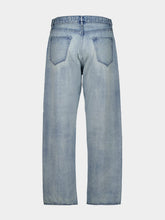 Auralee Light Indigo Wide Denim Pants
