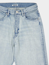 Auralee Light Indigo Selvedge Denim Pants