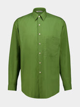 Auralee Dusty Green Cotton Lawn Shirt