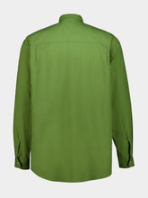 Auralee Dusty Green Cotton Lawn Shirt
