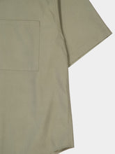 Auralee Olive Washed Finx Twill Shirt