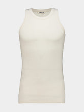 Auralee Ivory Organic Soft Rib Tank