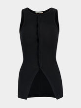 Auralee Black Organic Soft Rib Tank
