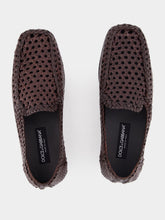 Dolce & Gabbana Hand-Woven Goatskin Loafers
