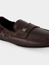 Dolce & Gabbana Chocolate Brown Calfskin Slippers