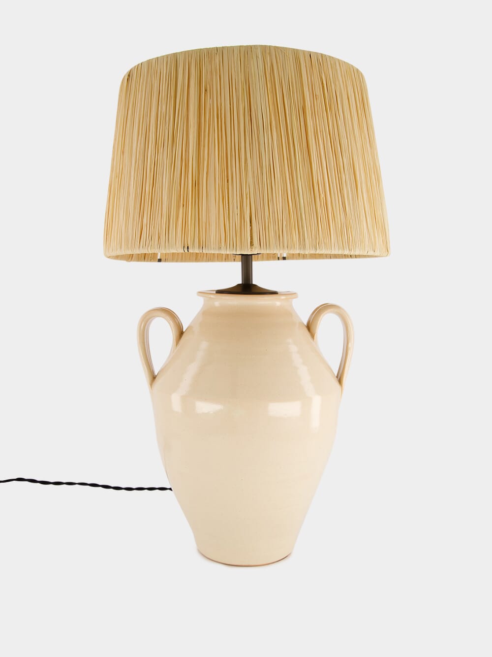 Natural Straw Abajur for Table Lamp