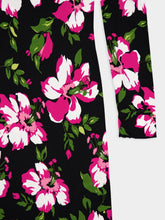 Tom Ford Floral Crepe Jersey Midi Dress