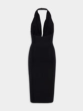 Tom Ford Black Halterneck Midi Dress