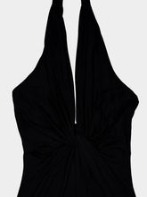 Tom Ford Black Halterneck Midi Dress