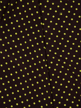 Marni Brown Polka Rhythm Silk Midi Dress