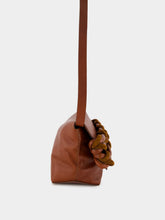 Johanna Ortiz Medium Braided Leather Bag in Brown