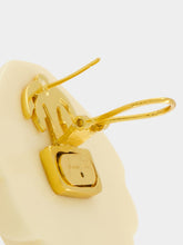 Johanna Ortiz Antique Ecru Shell Earrings