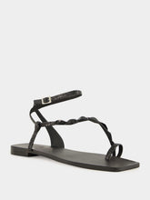 Johanna Ortiz Dark Chocolate Dazzling Crest Sandals