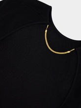 Tom Ford Black Open-Back Maxi Dress