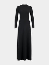 Tom Ford Black Fine Cashmere Silk Column Dress
