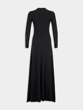 Tom Ford Black Fine Cashmere Silk Column Dress