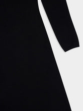 Tom Ford Black Fine Cashmere Silk Column Dress