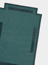 Borgo Delle Tovaglie Erica Antistain Linen Horizontal Placemat in Woods