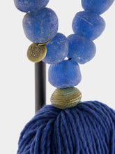 Studio Julia Atlas Blue Prayer Bead Artwork
