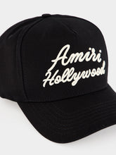 Amiri Black Hollywood Canvas Cap