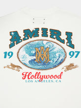 Amiri White Hollywood Oversized T-Shirt