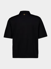 Amiri Black MA Paneled Knit Shirt