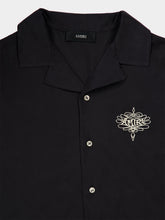Amiri Black Lasso Oversized Camp Shirt